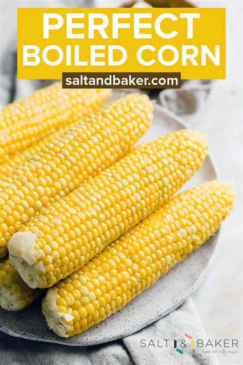 Sweet Boiled Corn — How to boil corn PERFECTLY