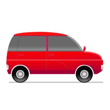 Cartoon Red Car Illustration, Car, Red, Illustration PNG Transparent ...