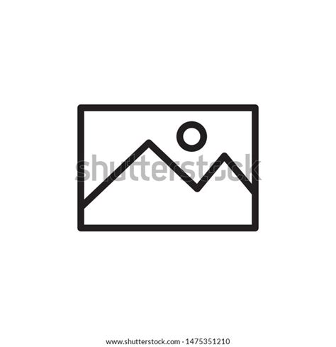 Basic Design Picture Image Icon Stock Vector (Royalty Free) 1475351210 ...