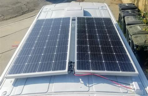 Mounting (Affordable) Solar Panels on the Camper Van » VanConverts.com