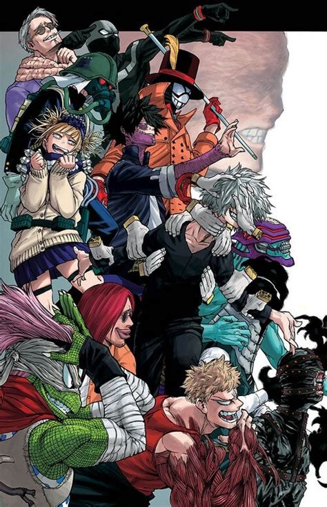 Get to know My Hero Academia Villains: The League of Villains!