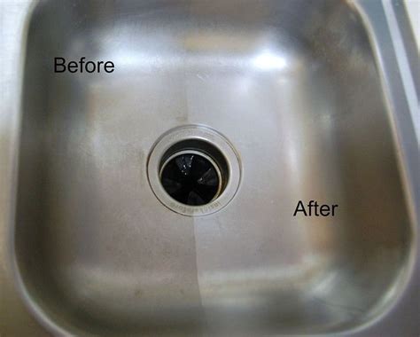 Cleaning a Stainless Steel Sink with Baking Soda and Vinegar | Hometalk