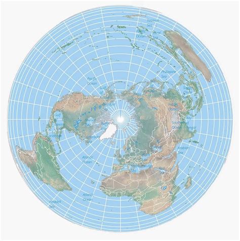 Cylindrical Map Projection