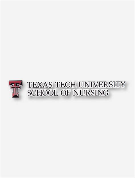 Texas Tech University School of Nursing Decal – Red Raider Outfitter