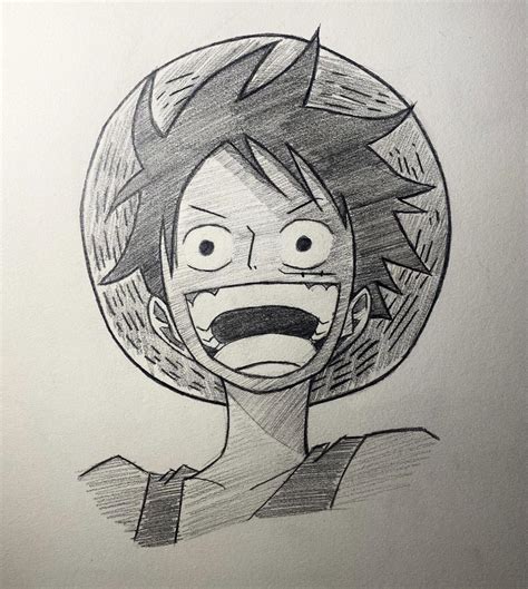 My luffy drawing : r/OnePiece