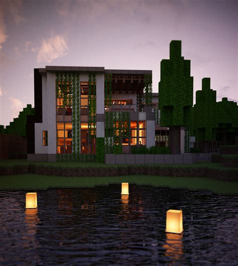 De 25+ bedste idéer inden for Modern minecraft houses på Pinterest