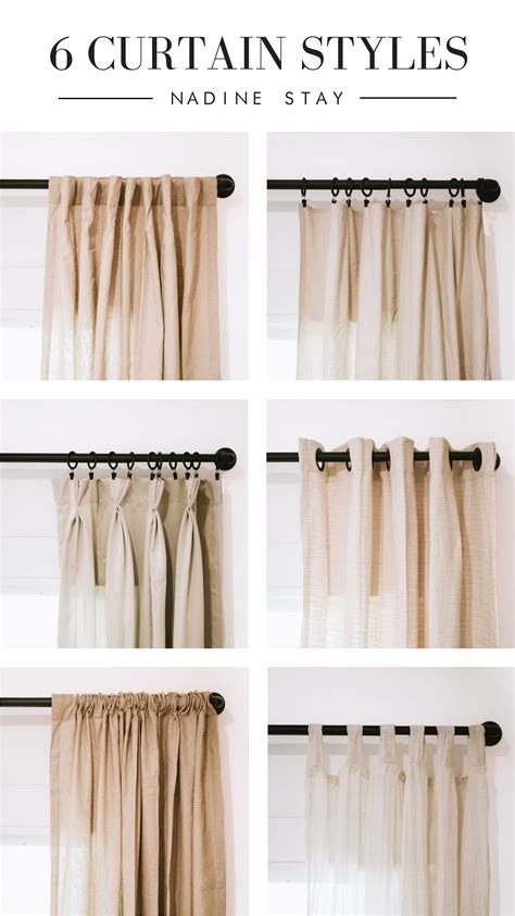 CURTAIN QUIZ CAN YOU NAME THESE CURTAIN STYLES? Nadine Stay