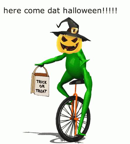 Here Come Dat Halloween GIF - Halloween HereComeDatBoi Frog - Discover ...