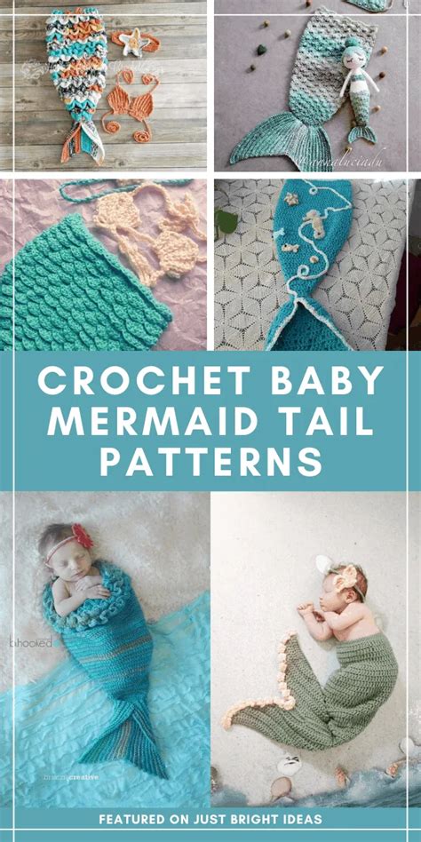 9 Super-Sweet Crochet Baby Mermaid Tail Patterns Everyone Will Adore ...