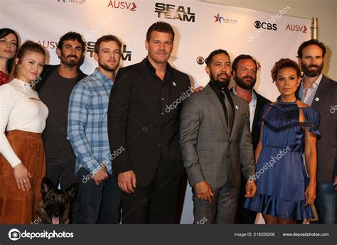 Seal Team Cast David Boreanaz Seal Team Season Premiere Screening ...