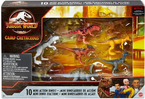 Mattel Jurassic World Camp Cretaceous Toys