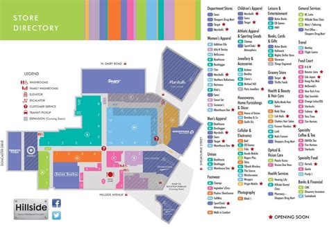 Mall Floor Plan Template - The Floors