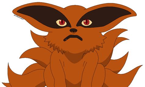 pup Kurama (nine-tailed fox) (Naruto) by dennismennis13 on DeviantArt