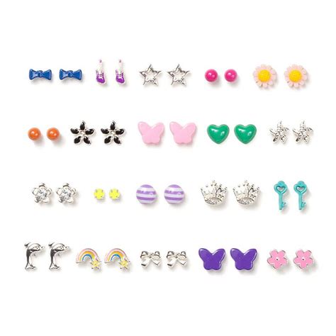 Earrings for Girls & Tweens - Girls Earrings | Claire's | Stud earrings ...