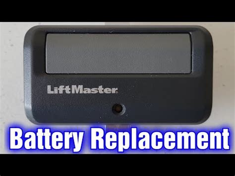 Liftmaster Remote Battery