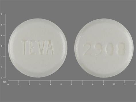 TEVA 2908 Pill Images (White / Round)