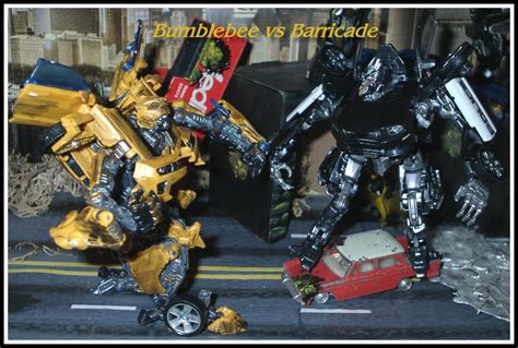 Bumblebee vs Barricade III by Catskind on DeviantArt