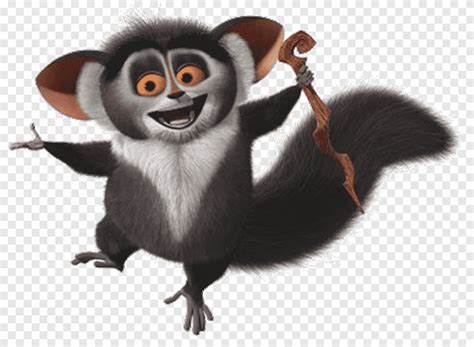 Madagascar Lemurs Cartoon