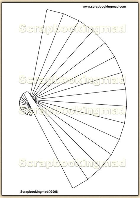 Free Printable Hand Fan Templates