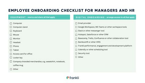 Free Employee Onboarding Checklist Template Pdf Excel – NBKomputer