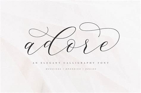 25 Wedding Fonts With a Romantic Touch - The Designest