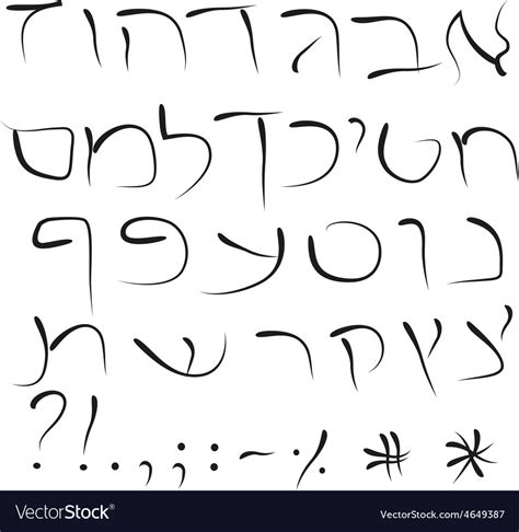 Decorative Hebrew Calligraphy Fonts - img-Abbey