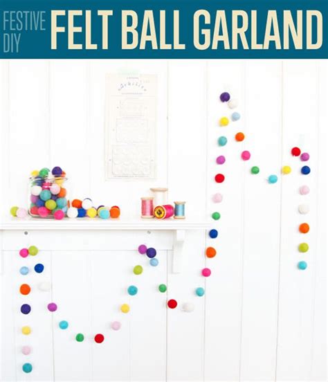 How to Make a Ball Garland DIY Projects Craft Ideas & How To’s for Home ...