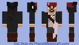 Jack Sparrow Minecraft Skin