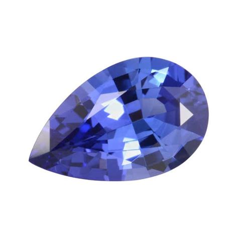 Pear Shape Tanzanite Gemstone - 2 For Sale on 1stDibs