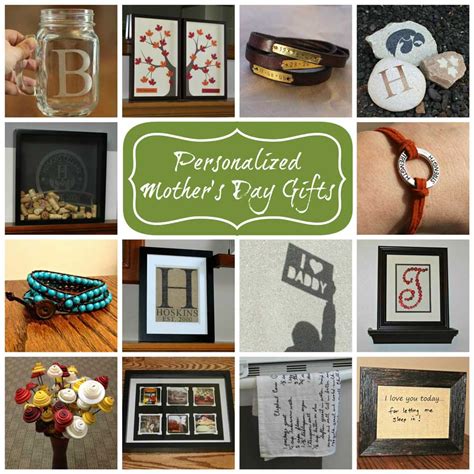 Personalized Mother's Day Gifts - Sometimes Homemade