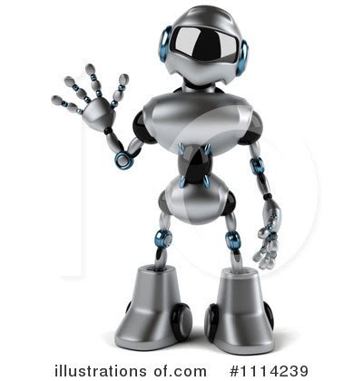 Robot Clipart #92141 - Illustration by yayayoyo