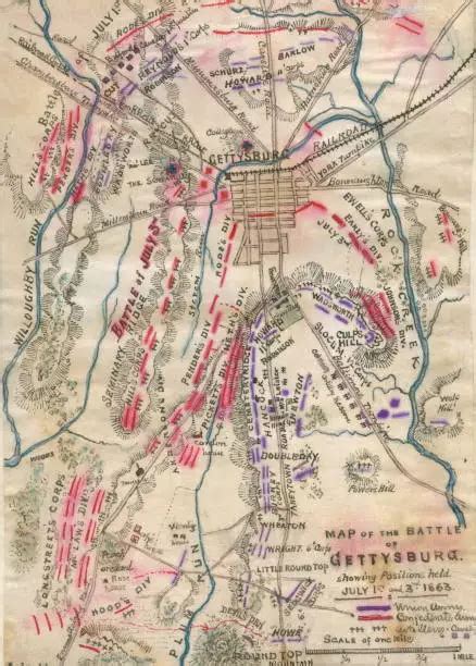 CIVIL WAR MAP 1861 Map OLD PHOTO PRINT EUR 6,59 - PicClick FR