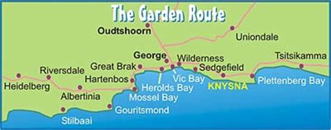 Map Of Garden Route