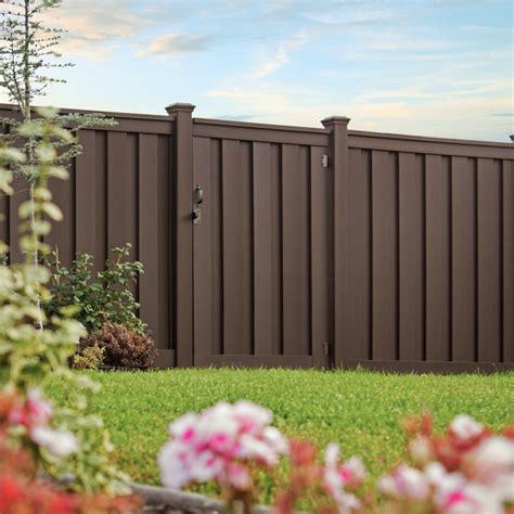 Trex Fencing Seclusions 6-ft H x 4-ft W Woodland Brown Residential ...