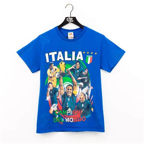 2006 FIFA World Cup Champions Italy T-Shirt Size... - Depop