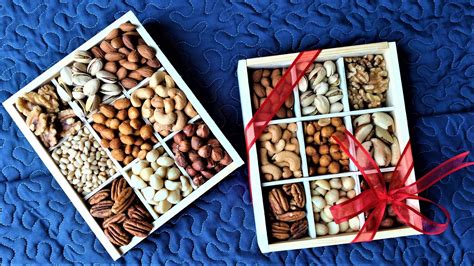 Nuts Gift Box for Christmas Organic Variety Assortment Gift | Etsy