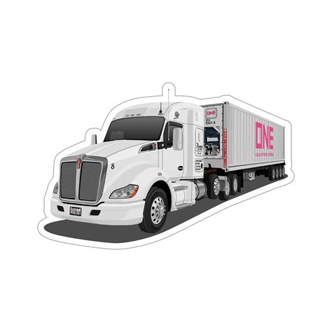 Semi Truck Cartoon Design | Fast Turnaround | AADesigns