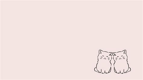 Cute Cats Wallpaper | Pink wallpaper laptop, Pink wallpaper desktop ...