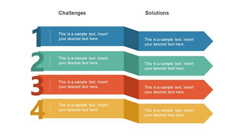 Conflict Resolution Table Slide - SlideModel