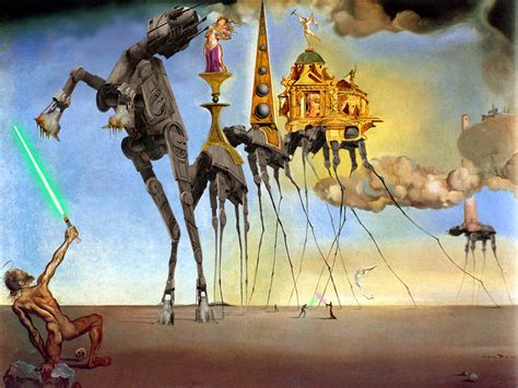 Tall and tiny: Exploring the World: Star Wars Painting Parodies