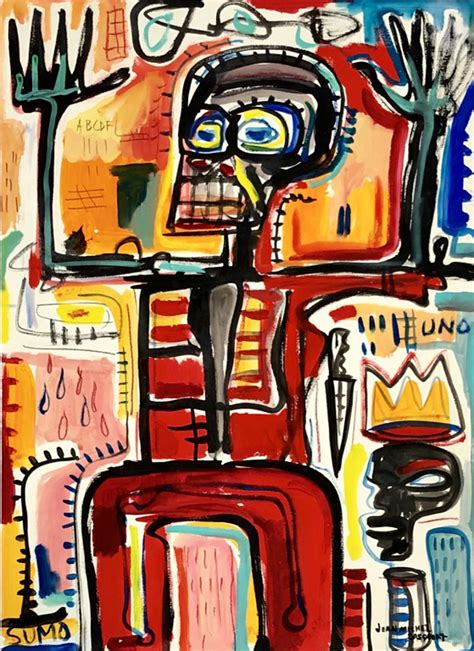 Sold at Auction: Jean Michel Basquiat, JEAN MICHEL BASQUIAT ABSTRACT ...