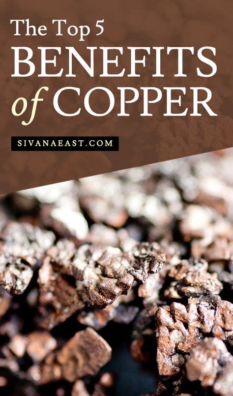 21 Benefits of Copper ideas in 2021 | health, copper, health benefits