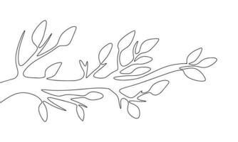 Tree Branch Outline