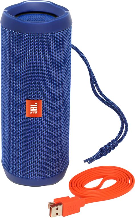 Questions and Answers: JBL Flip 4 Portable Bluetooth Speaker Blue ...