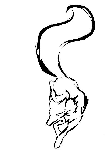 Fox Head Outline - ClipArt Best