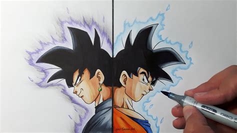 Como Dibujar A Goku Black How To Draw Goku Black Como Desenhar Goku ...