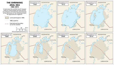 Aral Sea | Description, History, Map, Shrinking, & Facts | Britannica