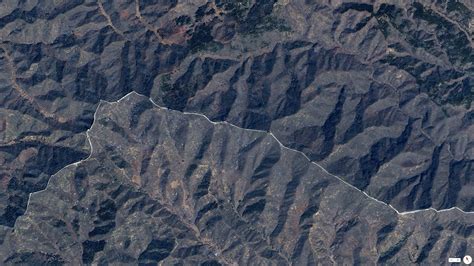 Great Wall Of China Satellite View