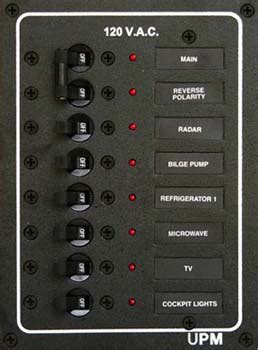 01-0006-1 ac circuit breaker panel