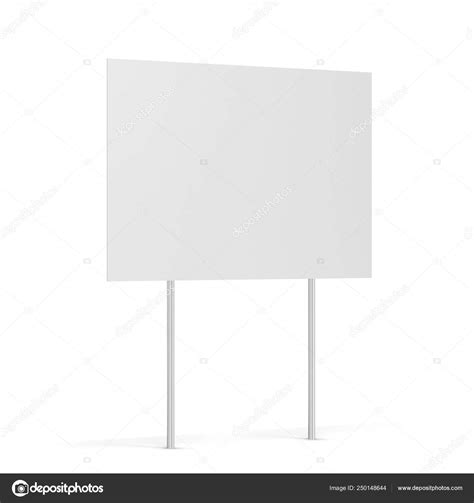 Blank yard sign Stock Photo by ©montego 250148644